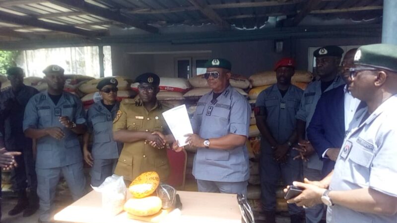 Oyo/Osun Customs Intercepts Firearms, Narcotics, Fake Recruiter; Generates N27.5Bn in 3 Months