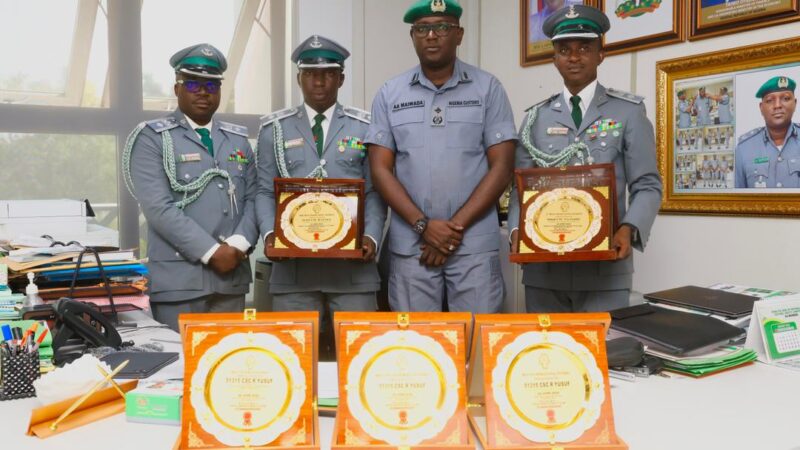 Customs PR Unit Officers Shine at NCCSC Gwagwalada Graduation