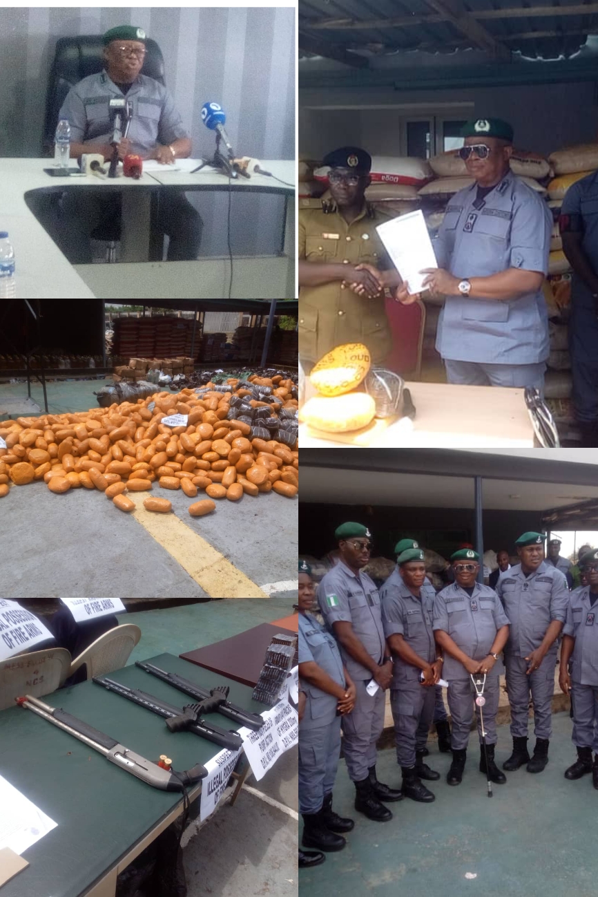 Oyo/Osun Customs Intercepts Firearms, Narcotics, Fake Recruiter; Generates N27.5Bn in 3 Months