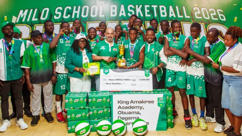 King Amakree Academy, GSS Gboko Clinch Historic First National MILO Basketball Championship Titles