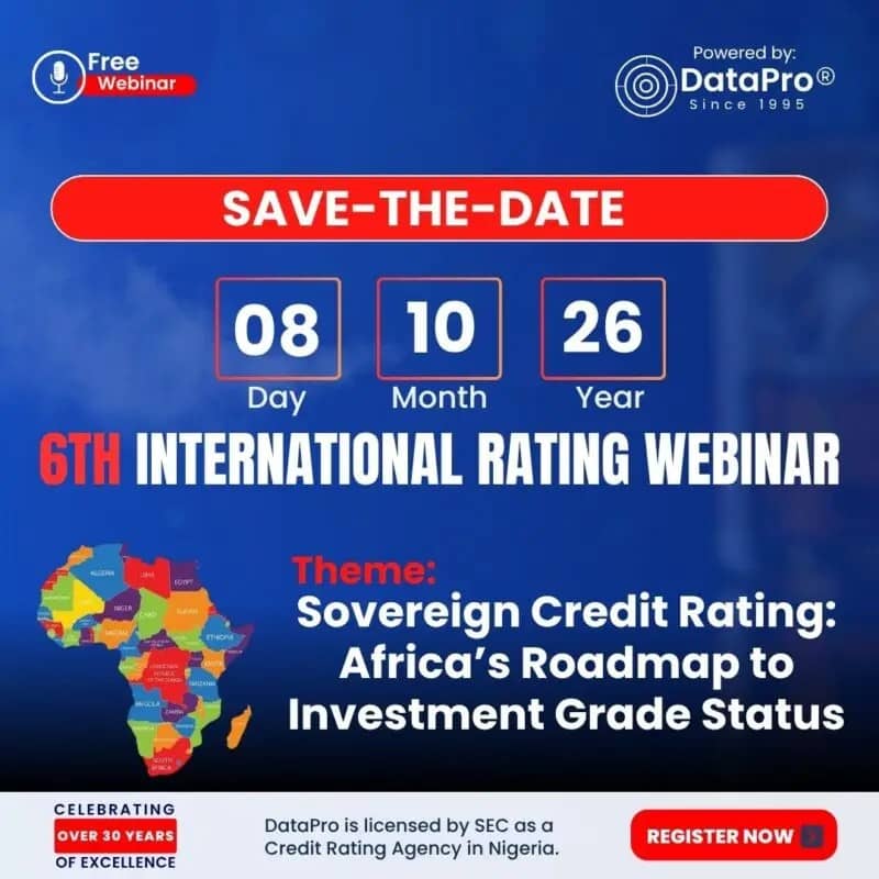 6th International Rating Webinar to Chart Africa’s Path to Investment-Grade Status
