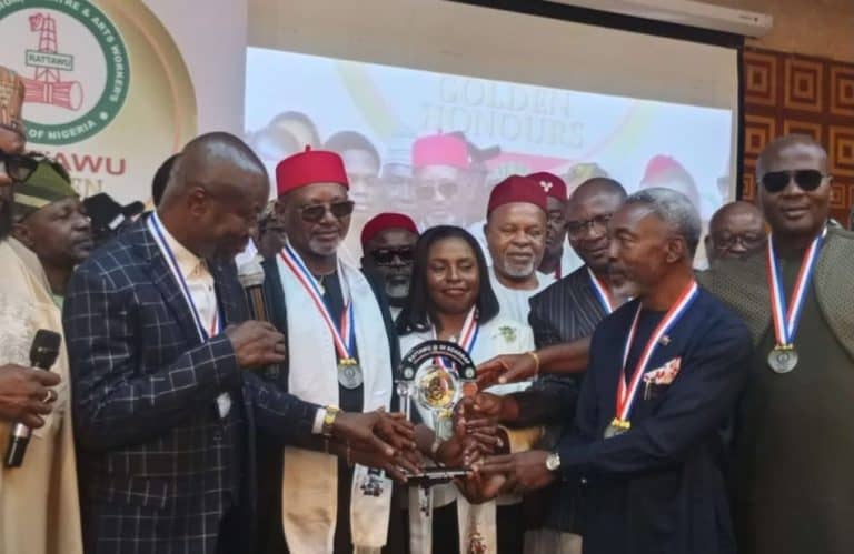 NAGAFF President Bags RATTAWU Award for Logistics Excellence