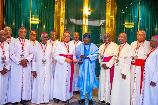 Tinubu Seeks Catholic Bishops’ Support To Build The Nation