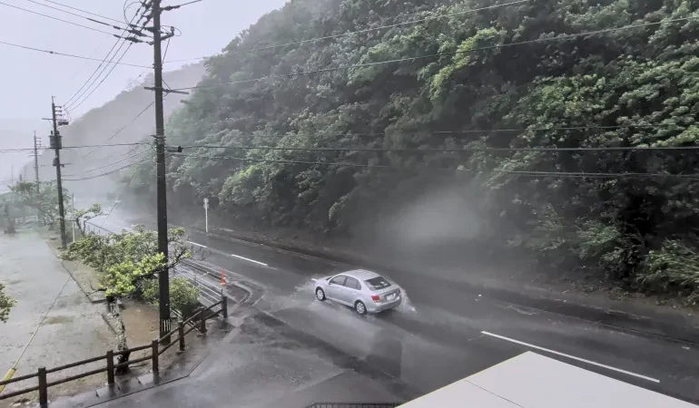 Breaking News: Typhoon Dolphin Strikes Japan, Heads Toward China
