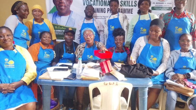 FG’s Renewed Hope Skills Programme Equips Nigerians With Practical Skills For Self-Reliance