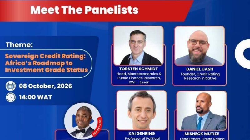 Global Experts to Chart Africa’s Route to Investment-Grade Sovereign Ratings