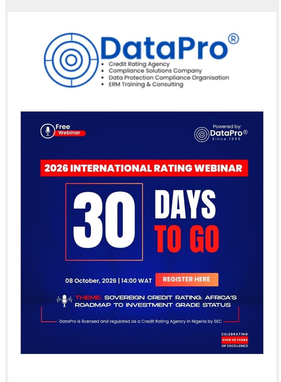 DataPro Urges Early Registration as October 8 Rating Webinar Draws Near