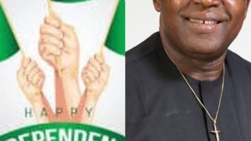 ANLCA Chairman, Chukwumalu Celebrates Nigerians at Independence, Calls for Peace and Maturity