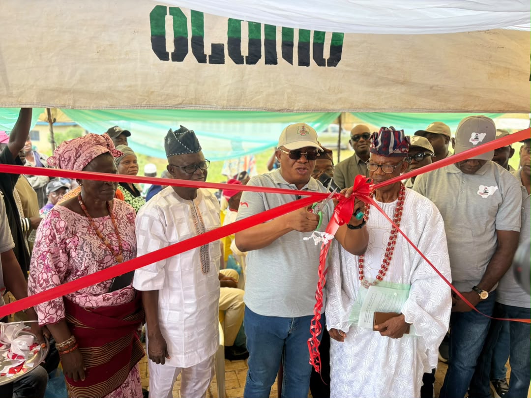 Customs Commissions Rehabilitated Healthcare Centre in Modakeke