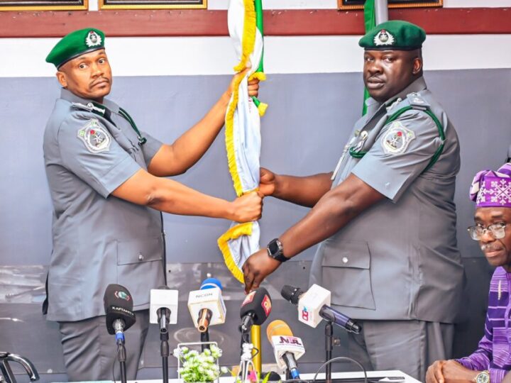 Ogun 1 Customs: Ibrahim Takes Over From Afeni,Pledges Strict Adherence to Ethical Conduct